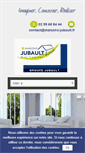 Mobile Screenshot of construction-maison-jubault.com